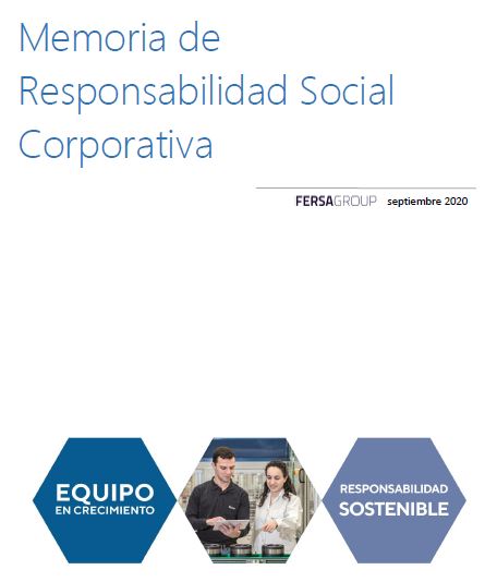 Memoria de Responsabilidad Social Corporativa 2020